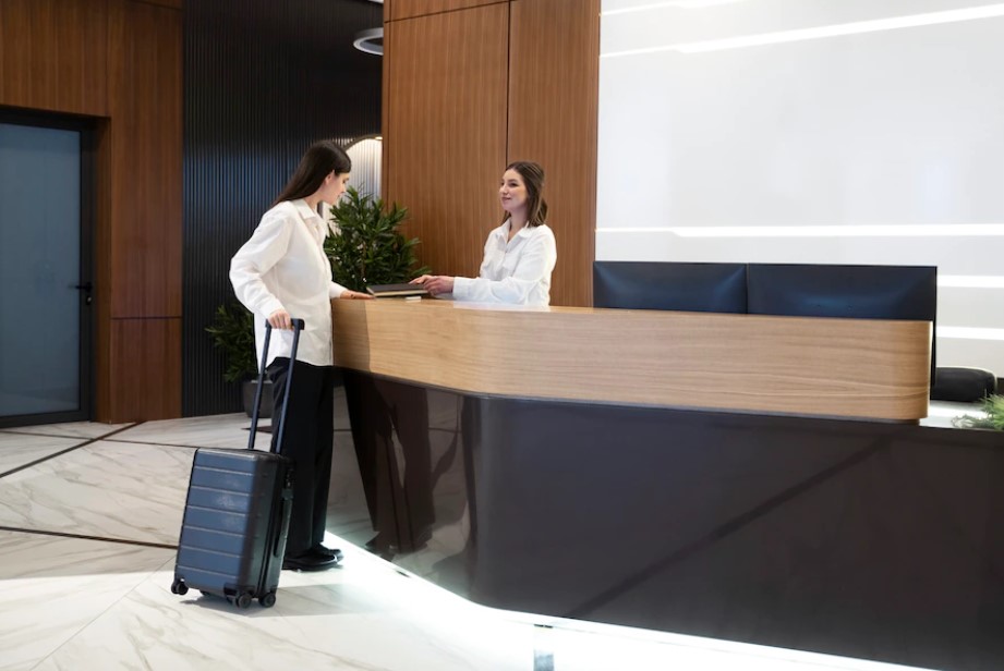 kész recepciós pult