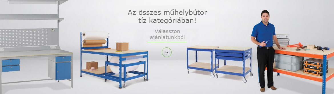 Műhelybútorok