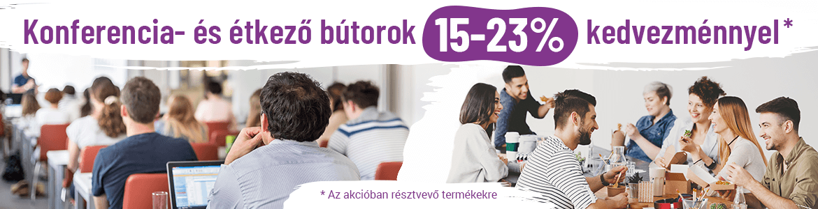 Konferencia és étkező bútorok