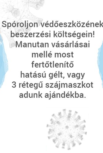 Védőeszközt adunk ajándékba