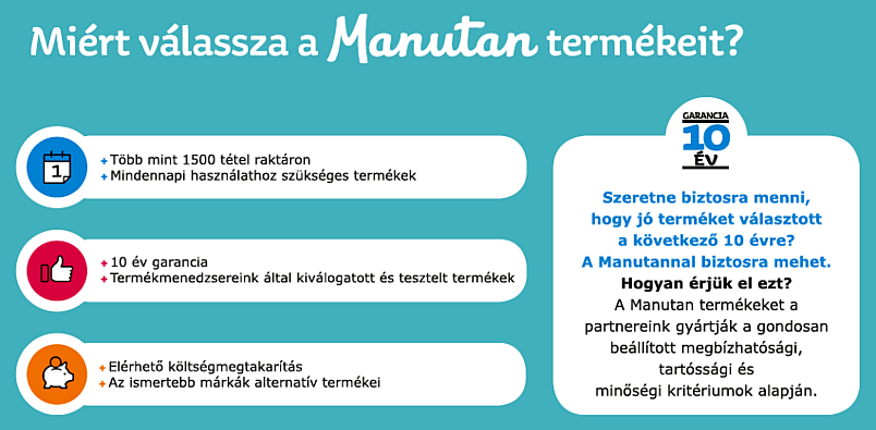 Miért válassza a Manutan termékeit?