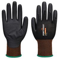GP Grip 18 Nitril Mikrohabos kesztyű, fekete