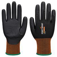 GP Grip 21 Nitril Mikrohabos kesztyű, fekete
