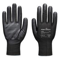 Cut F21 Nitril Tungsten kesztyű A9, fekete