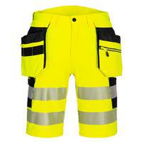DX4 Hi-Vis Holster rövidnadrág, fekete/sárga