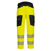 DX4 Hi-Vis Service nadrág, fekete/sárga