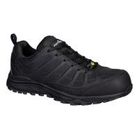 Kompozit Textil Trainer S1 ESD SR FO, fekete
