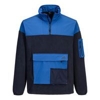 KX3 1/4 Zip polár, fekete/kék
