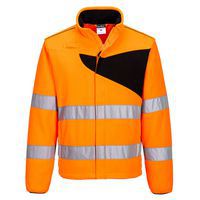 PW2 Hi-Vis polár, fekete/narancssárga