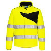 PW2 Hi-Vis polár, fekete/sárga