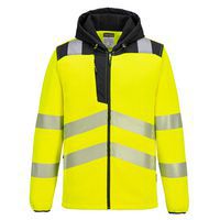 Hi-Vis Technical Polár, fekete/sárga