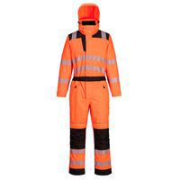 PW3 Hi-Vis esőkabát, fekete/narancssárga