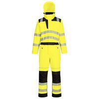 PW3 Hi-Vis esőkabát, fekete/sárga