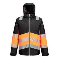 PW3 Hi-Vis Class 1 télikabát, fekete/narancssárga