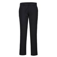 Női Stretch Slim Chino nadrág, fekete
