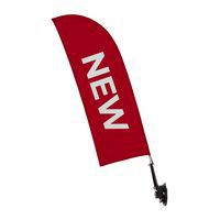 Ablakzászló - tapadókorongos zászló ablak, könnycsepp vagy szárny alakhoz