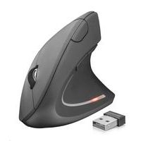 Trust Verto wireless ergonomic mouse ergonomikus vezeték nélküli optikai egér, fekete