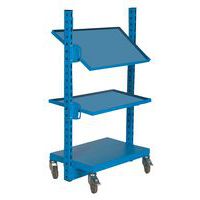 Sofame mobil anyagtároló állvány, 3 szintes