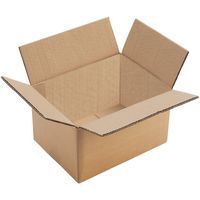 Manutan Expert kartondobozok, 15,4 x 21,4 x 15,4 cm, 20 db