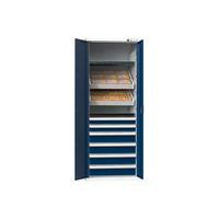 NC szekrények szárnyas ajtókkal 36x27D felszereléssel, 12-es változat