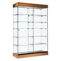 ASF termékbemutató vitrin, 192 x 46 x 125 cm, 2 részes