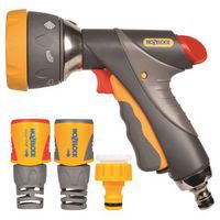 Műanyag szórófej, pisztoly, 7 típusú fúvóka - Hozelock Multi Spray Pro