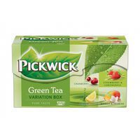 Pickwick zöldtea variációk gyümölccsel