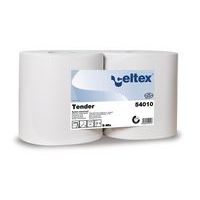 Celtex Tender 500 ipari papírtörlők 2 rétegű, 500 lap, fehér, 2 db