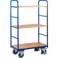 Magas polcos kocsik, 250 kg-ig, 3 polccal