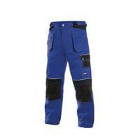 CXS férfi munkaruha nadrág fényvisszaverő elemekkel, kék/fekete