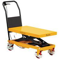 Manutan Expert mobil hidraulikus emelőasztal, 300 kg-ig, lemez 81,5 x 50 cm