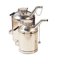 Ónlemez mérőpoharak ferde kifolyóval - Pressol