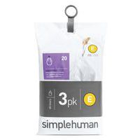 Pocket Liner szemeteszsák, 20 l (E) - Simplehuman