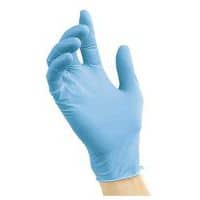 Manutan Expert Hefty egyszer használatos nitril kesztyű, kék