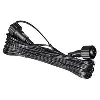 Emos Standard hosszabbító kábel sorolható fényfüzérekhez, fekete, 10 m