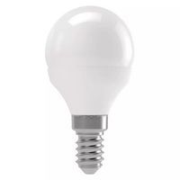 Emos Basic Mini Globe LED izzó, 8,3 W, E14, meleg fehér
