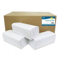 ZZ White S kézi papírtörlők 1 rétegű, 250 lap, fehér, 20 db