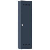 Vinco hegesztett öltözőszekrények, 1 rekesszel, 500 mm, forgóretesszel