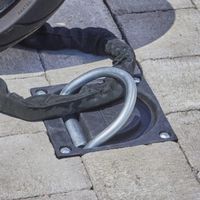Motorkerékpár biztonsági horgony