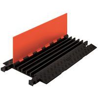 Guard Dog® kábelátjáró, 5 csatornás, fekete/narancs, 50 x 91 x 5 cm