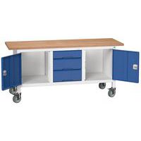 Bott Verso Storage mobil műhelyasztalok, multiplex, szélesség 175 cm