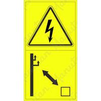 Figyelmeztető táblák - Elektromos áram