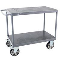Manutan Expert Barre polcos kocsi fogantyúval, 1200 kg-ig, 2 polc