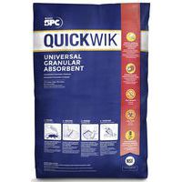 Quickwik ömlesztett szorbens, szorpciós kapacitás 26 l, csomagolás 9 kg