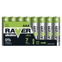 Alkalikus elemek RAVER AAA (LR03), 8 db