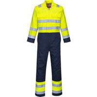 Hi-Vis Anti-Static Bizflame Pro overál, kék/sárga