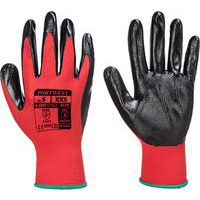 Flexo Grip nitril kesztyű (kisker kiszerelés), piros/fekete