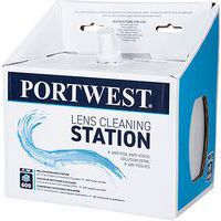 Portwest tisztítókendők szemüvegre, fehér, 600 db