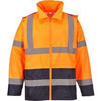 Hi-Vis Classic Contrast esődzseki, kék/narancssárga