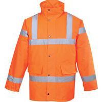 Hi-Vis Traffic kabát, narancssárga